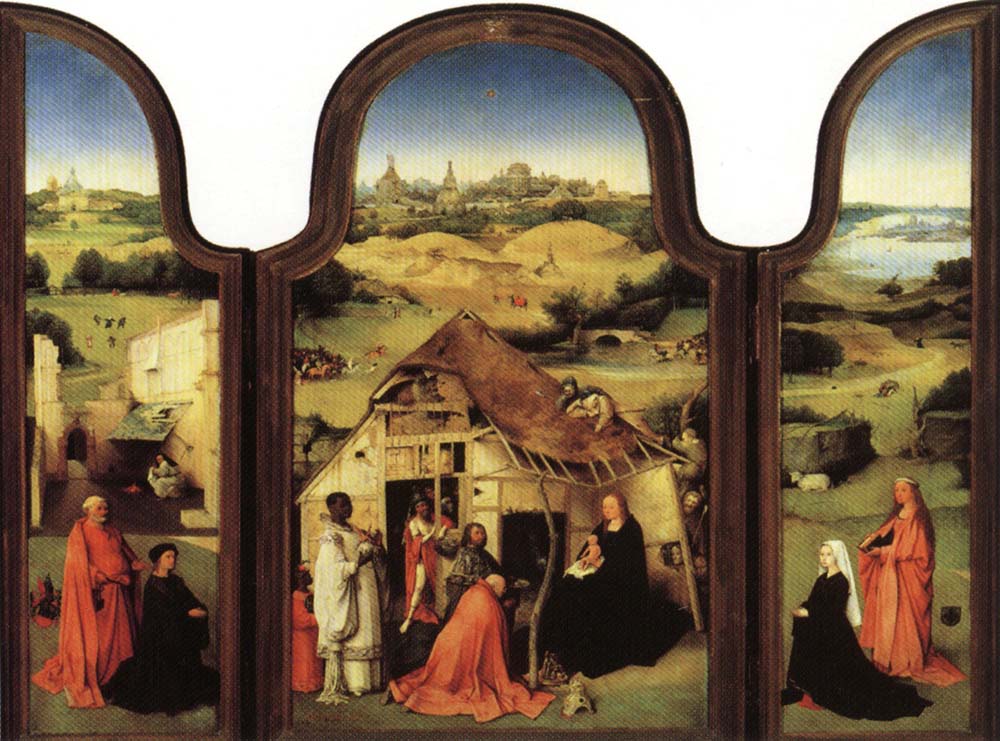 BOSCH, Hieronymus Triptych of the Epiphany